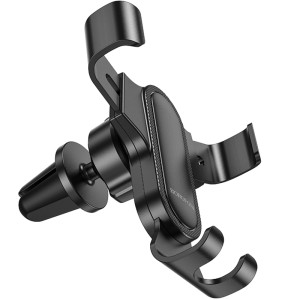 Автодержатель Borofone BH74 Rock (air outlet) – Черный