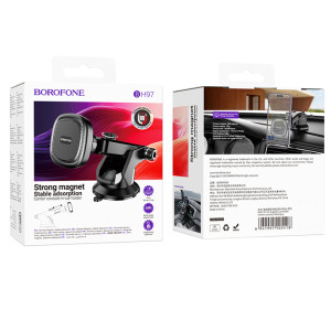 Автодержатель Borofone BH97 NT Ice – Черный