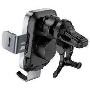 Автодержатель с БЗУ WIWU CH-313 15W (center console) – Черный