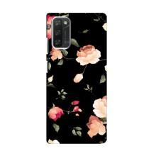 Чохли з квітами для Blackview A100 (VPrint) (Трояндочки)