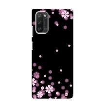 Чохол для Блэквью А100 - з принтом (Дизайнерські) (AlphaPrint) (Квіти маленькі)