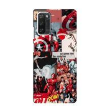 Чехол МАРВЕЛ для Блеквью А100 (AlphaPrint)