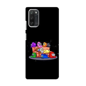 Чехол Амонг Ас для Blackview A100 (AlphaPrint)