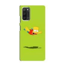 Чехол с Симпсонами для Blackview A100 (VPrint)
