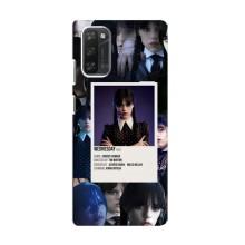 Чехлы Венсдей на Blackview A100 Уэнсдей (AlphaPrint) (коллаж Уэнздей)