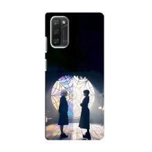 Чехлы Венсдей на Blackview A100 Уэнсдей (AlphaPrint) (Уэнздей и Инид)