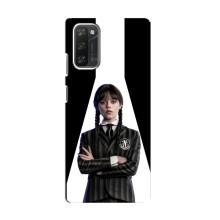 Чехлы Венсдей на Blackview A100 Уэнсдей (AlphaPrint) (W-Wednesday)