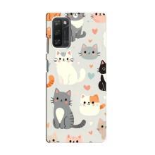 Чохол з малюнком кіт на Blackview A100 – Колаж котів