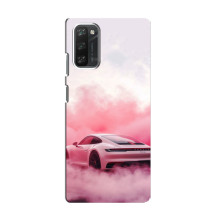 Чохол з авто Порше для Blackview A100 – Рожевий Порше
