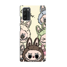 Чохол з Лабубу на Blackview A100 – Колаж Лабубу