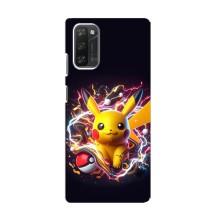 Чохол з Пікачу на Blackview A100 – Пікачу з м'ячем