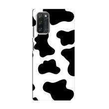 Чохол з принтом корови на Блэквью А100 – Чорний принт