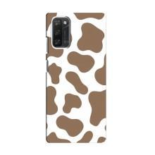 Чохол з принтом корови на Блэквью А100 – Коричневий принт