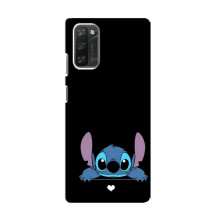 Чохол з принтом Стіч на Blackview A100 (Стіч на чорному)