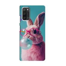 Чохол з принтом стильні тварини для Блэквью А100 – Кролик в окулярах