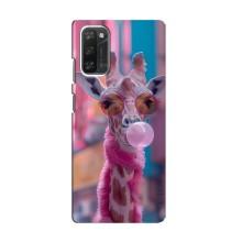 Чохол з принтом стильні тварини для Блэквью А100 – Стильна жирафа