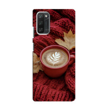 Чохол з унікальним дизайном 'Осінь з кавою' для Blackview A100 – Кава на ковдрі