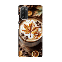 Чохол з унікальним дизайном 'Осінь з кавою' для Blackview A100 – Пряна кава