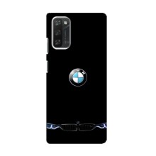 Силіконовий бампер з картинкою машини на Blackview A100 (Чорний BMW)