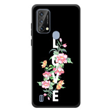 Чехлы для любимой на <td>Блеквью А50 <tbody> (VPrint) (Цветы LOVE)