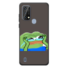 Чохли з зображенням Жаба Мем на Blackview A50 – Плач жаби