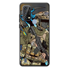 Чехлы с картинкой ЗСУ для Blackview A50 (AlphaPrint) (Воїн ЗСУ)