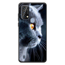 Чехлы с Котиками для Blackview A50 (VPrint) (Серый Кот)