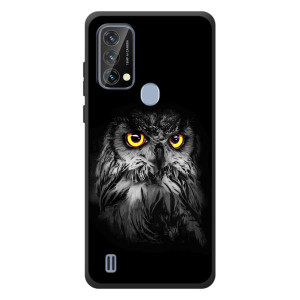 Чехлы с принтом СОВЫ для Blackview A50 – Сова на чёрном