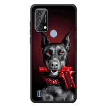 Чохол ДОБЕРМАН  для Blackview A50 – Доберман злий