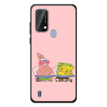 Чохол Губка Боб для Блiкв'ю A50 (За партою)