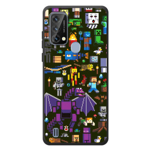 Чехол Майнкрафт на Blackview A50 (AlphaPrint) Minecraft