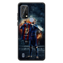 Чехол Месси футболист для Blackview A50 (Месси с футболкой)