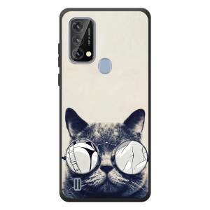 Чехол на тематику: Коты для Blackview A50 (Модный кот)
