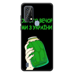 Чехол на Blackview A50 Украинский дизайн – Банка, Доброго вечора