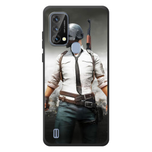 Силиконовый чехол с картинкой "Герой Pubg" на Blackview A50 – Пабг