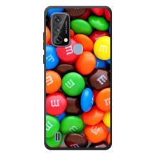 Чохол з зображенням смачної їжі для Blackview A50 – Різнокольорові M&M'S
