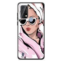 Чохол з картинкою Модні Дівчата Blackview A50 – Дівчина в халаті