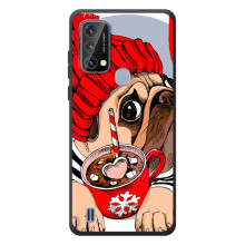 Бампер для Blackview A50 з картинкою "Песики" (Сумний собака)