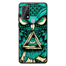 Чехол с птицами на Blackview A50 (VPrint) (Сова с глазом)