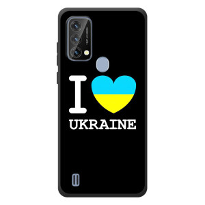 Чехол с Украинской символикой на uncomplicated – I Love Ukraine