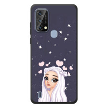 Чохол Стильні дівчата на Blackview A50 (Дівчина та серця)