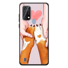 Чехол (ТПУ) Милые собачки для Blackview A50 (Любовь к собакам)