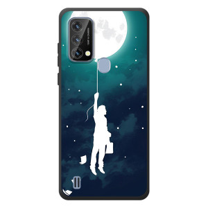 Чехол (ТПУ) с планетами на Blackview A50 – To The moon