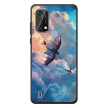 Чохол з принтом дракон Беззубик Bleкив’ю А50 (Беззубик в небі)