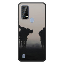 Чехол с украинским воином на Blackview A50 (Украинские солдаты)