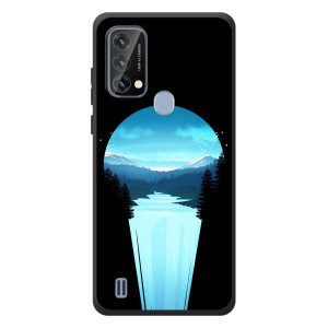 Летний Чехол на Blackview A50 – Синий Водопад