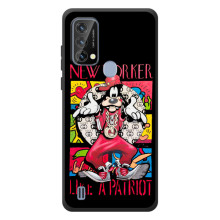 Популярные Чехлы с картинками для <td>Блеквью А50 <tbody> (Мультяшный Волк)