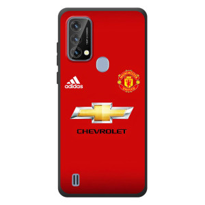 Силиконовые Чехлы принт Футбол на Blackview A50 – Man United