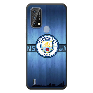 Силиконовые Чехлы принт Футбол на Blackview A50 – ManCity