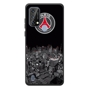 Силиконовые Чехлы принт Футбол на Blackview A50 – PSG